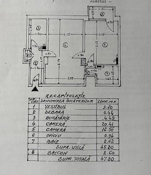 Apartament 2 camere de vânzare, Ultracentral, centrala proprie, fara risc. - imagine 6