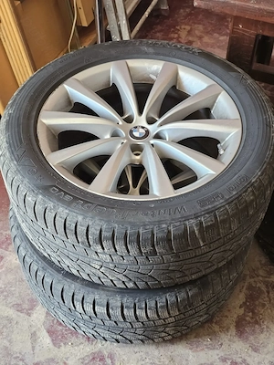 Jante originale BMW R18 Style 328 + anvelope iarnă Hankook 245/50 R18 - imagine 2