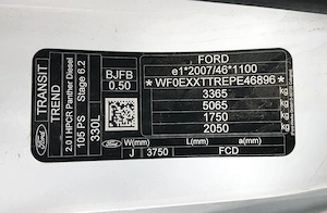 Ford Transit L3H2 - imagine 8