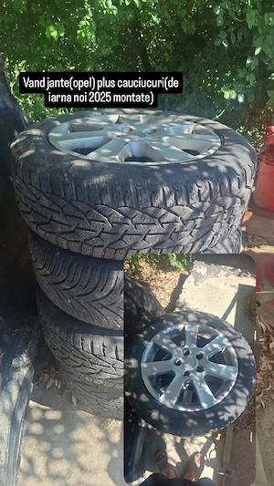 Vând roti opel r16 - imagine 2