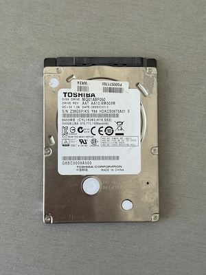 hard disk laptop Toshiba 500 GB, 100% viata