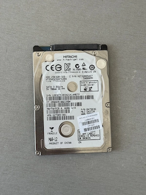 hard disk laptop -Hitachi 320 GB 100% viata !