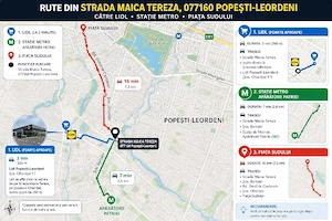 # Apartament 2 camere de închiriat   Șoseaua Olteniței (Popesti-Leordeni, zona La Măicuțe) - imagine 2