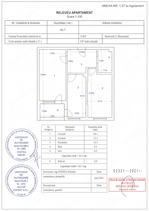 Apartament 2 camere Titan | Pallady | str Gura Putnei  - imagine 10