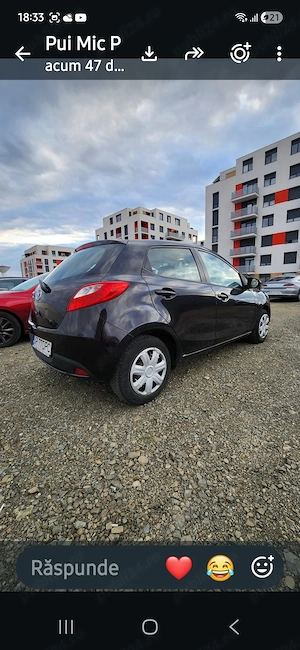 Vand Mazda 2 an 2008 1,5 hdi 3100 euro - imagine 4