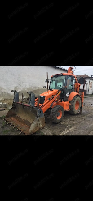 Vând buldoexcavatoare marca Fiat Hitachi - imagine 3