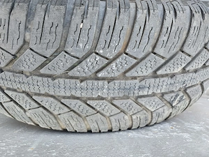 jante cu anvelope iarna 195/65/R15 M+S 5x112 VW Golf VW Sharan VW Caddy VW Passat B5 Skoda Octavia - imagine 6