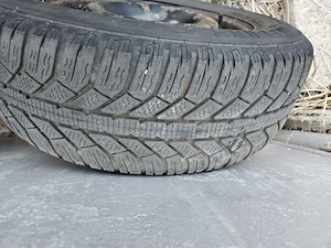 jante cu anvelope iarna 195/65/R15 M+S 5x112 VW Golf VW Sharan VW Caddy VW Passat B5 Skoda Octavia - imagine 3