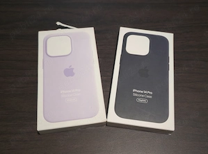 Husa silicon originala Apple Silicone Case Magsafe iPhone 14 Pro