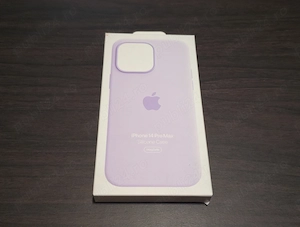 Husa silicon originala Apple Silicone Case Magsafe iPhone 14 Pro Max