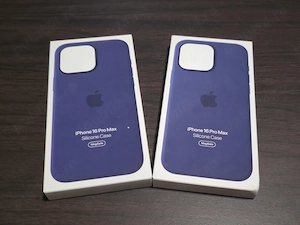 Husa silicon originala Apple Silicone Case Magsafe iPhone 16 Pro Max