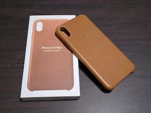 Husa piele originala Apple Leather Case iPhone Xs Max - imagine 3