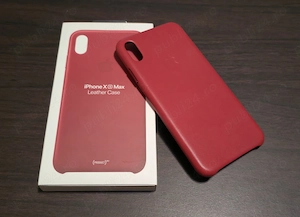 Husa piele originala Apple Leather Case iPhone Xs Max - imagine 4