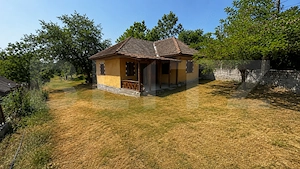Casă bătrânească 62 mp construiți, 1.427 mp teren, comuna Pleșoi.