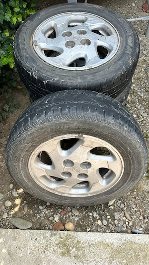 Set roti aluminiu Nissan 185/55 R14 - imagine 2