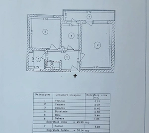 Ap. 2 camere Ciresica, aproape de Univ. Ovidius si statiunea Mamaia