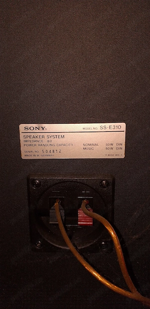 sony boxe SS- E 310 - imagine 2