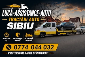Tractari auto Sibiu | Platforma Auto Sibiu | Luca Assistance Auto