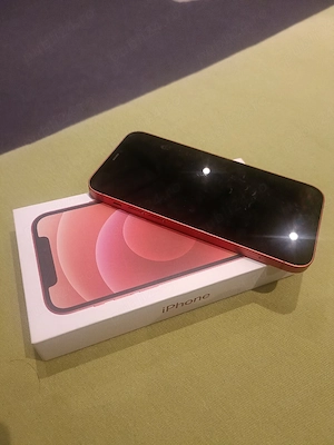 iPhone 12 Rosu impecabi la cutie - imagine 2