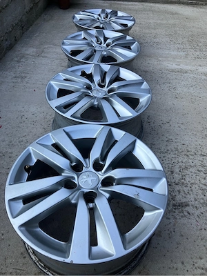 jante peugeot originale R16 aliaj  - imagine 2