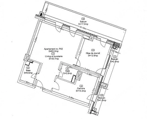 Direct de la Dezvoltator! Apartament cu 3 camere  Wings- 65 mp! - imagine 10