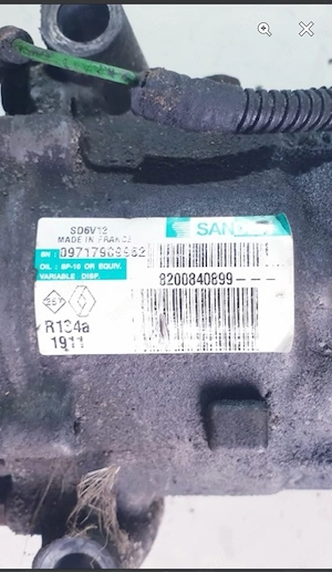 Compresor AC Dacia/Renault SD6V12  - imagine 2