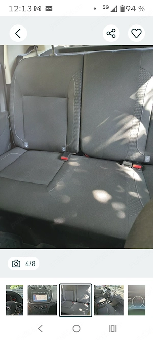 Vand Sandero 2018  105000km reali impecabila  - imagine 5