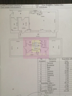 Duplex 3 camere cu scara interioara Bragadiru - Smardan-Libertatii. - imagine 3