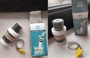 filtru de apa pentru robinet chiuveta bucatarie sau baie universal nou, purifica apa