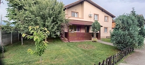 Săbăreni, casă 2009, P+1, terasă, garaj, curte 315 mp
