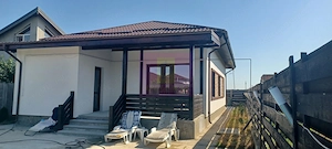 Casă nouă Săbăreni, terasă, piscină, foișor, barbeque, curte 440 mp - imagine 2