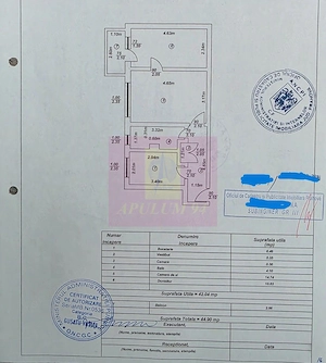 Apartament cu 2 camere, et 1 in Campina - imagine 16