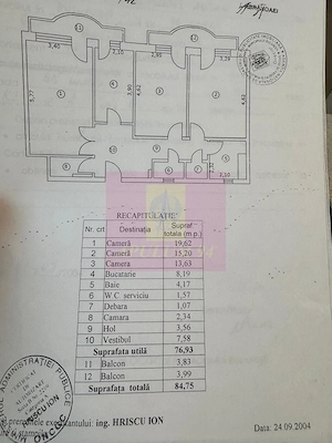Vanzare apartament 3 camere Unirii-Zepter - imagine 11