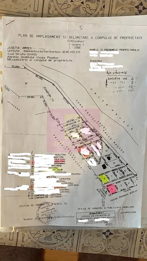 BEREVOIESTI (AG) SE VINDE TEREN 834 MP IN zona Pastravaria Rausor - imagine 3