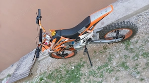 Motoctoss 125 cc în 4 timpi pe benzina de vanzare ca nou - imagine 5