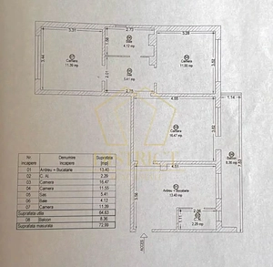 Apartament deosebit cu 3 camere | Take Ionescu - imagine 9