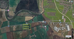 Teren  la sosea in zona Industriala Sud Arad