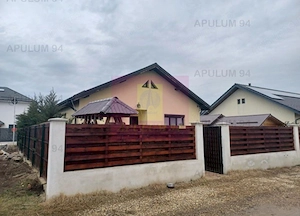Casă 2020, parter+pod, garaj, magazie, curte 420 mp, Săbăreni