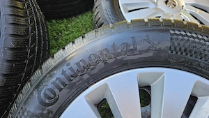 Jante Skoda Yeti 5x112 + anvelope Continental WinterContact 225/55 R16 M+S - imagine 2