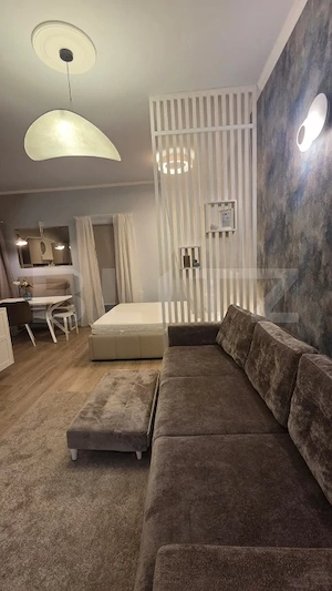 Studio de închiriat, 40 mp, grădină privată și parcare, zona Europa - imagine 4