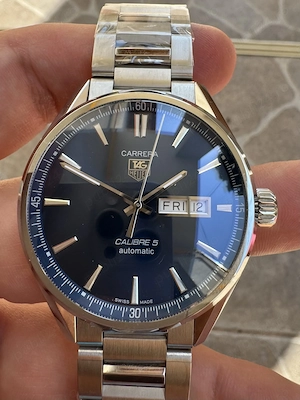 TAG Heuer Carrera Calibre 5 41 mm Blue XTF MECANISM ELVETIAN SELITTA SW220-1 Superclona 1 la 1