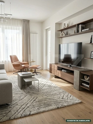 Apartament 2 camere, 53 mp utili -Tractorul - imagine 2