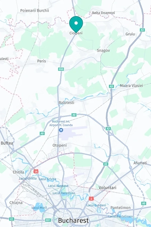 TEREN INTRAVILAN 4.000 mp CIOLPANI  Lângă pădure, acces rapid DN1, toate utilitățile Pret NEGOCIABIL - imagine 2