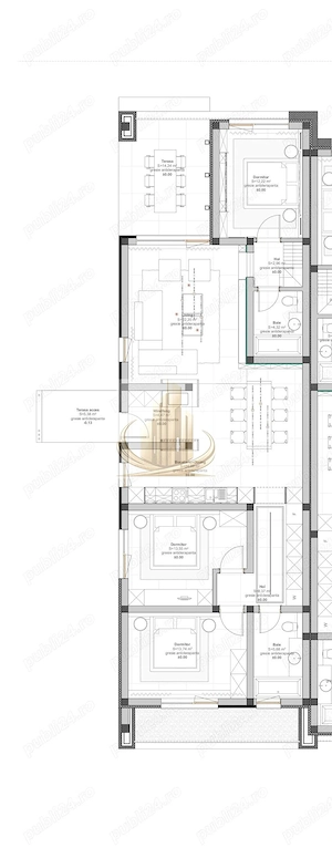 Grand Mobilis vă propune spre vânzare un duplex modern, situat în Ghir - imagine 8