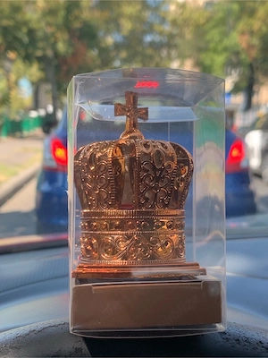 Odorizant Parfum  Birou Camera  Auto " Ortodox" Mir  Din Muntele Athos Grecia / Dacia Logan Audi 4  - imagine 3