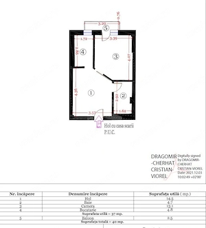 STUDIO centru Predeal | Mobilat Utilat Modern - imagine 6