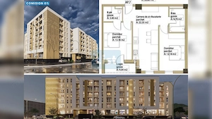 Apartament 3 camere, 69.26mpc, etaj 1, lift, Comision 0%