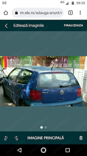 vând vw  polo radiat 1,4 benzină si gpl pt dezmemnbrat  - imagine 2