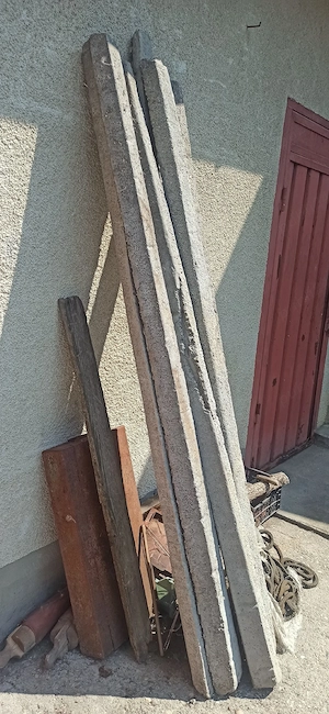 Spalieri din beton pentru vie sau gradina 