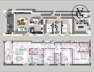 Apartament 4 camere - complex rezidential premium  - imagine 3